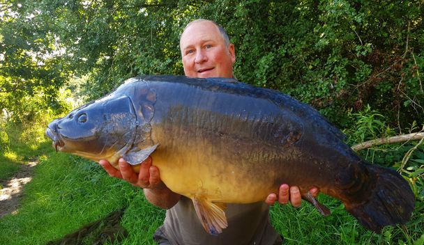 Carp fishing at Manor Floods, Derby